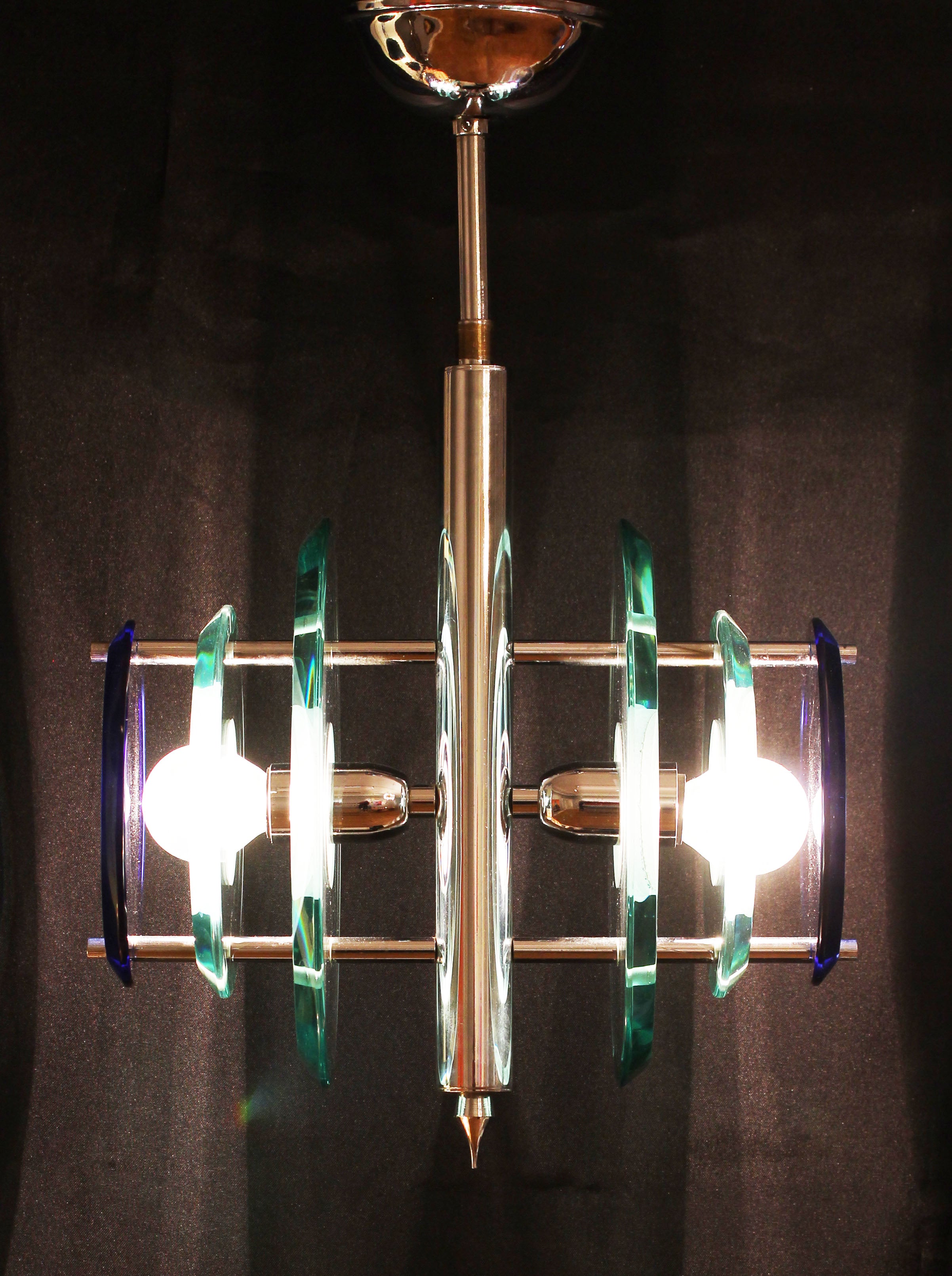 Vintage ceiling lamp made by FONTANA ARTE