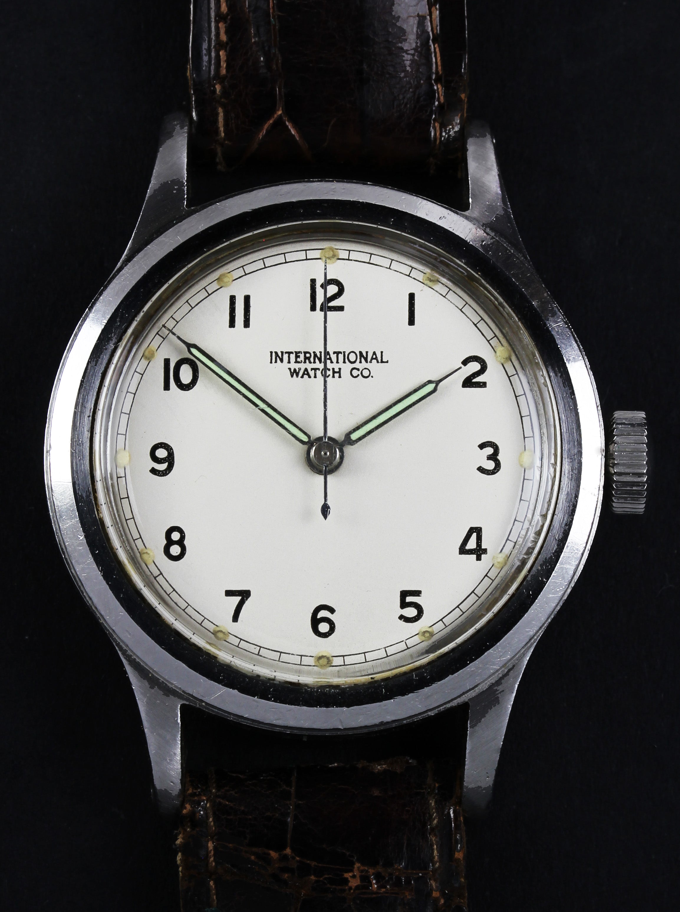 Rare IWC Mark XI from 1948 with white dial for the – Reygers