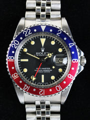 Vintage ROLEX GMT "Pepsi", ref. 1675, from 1979