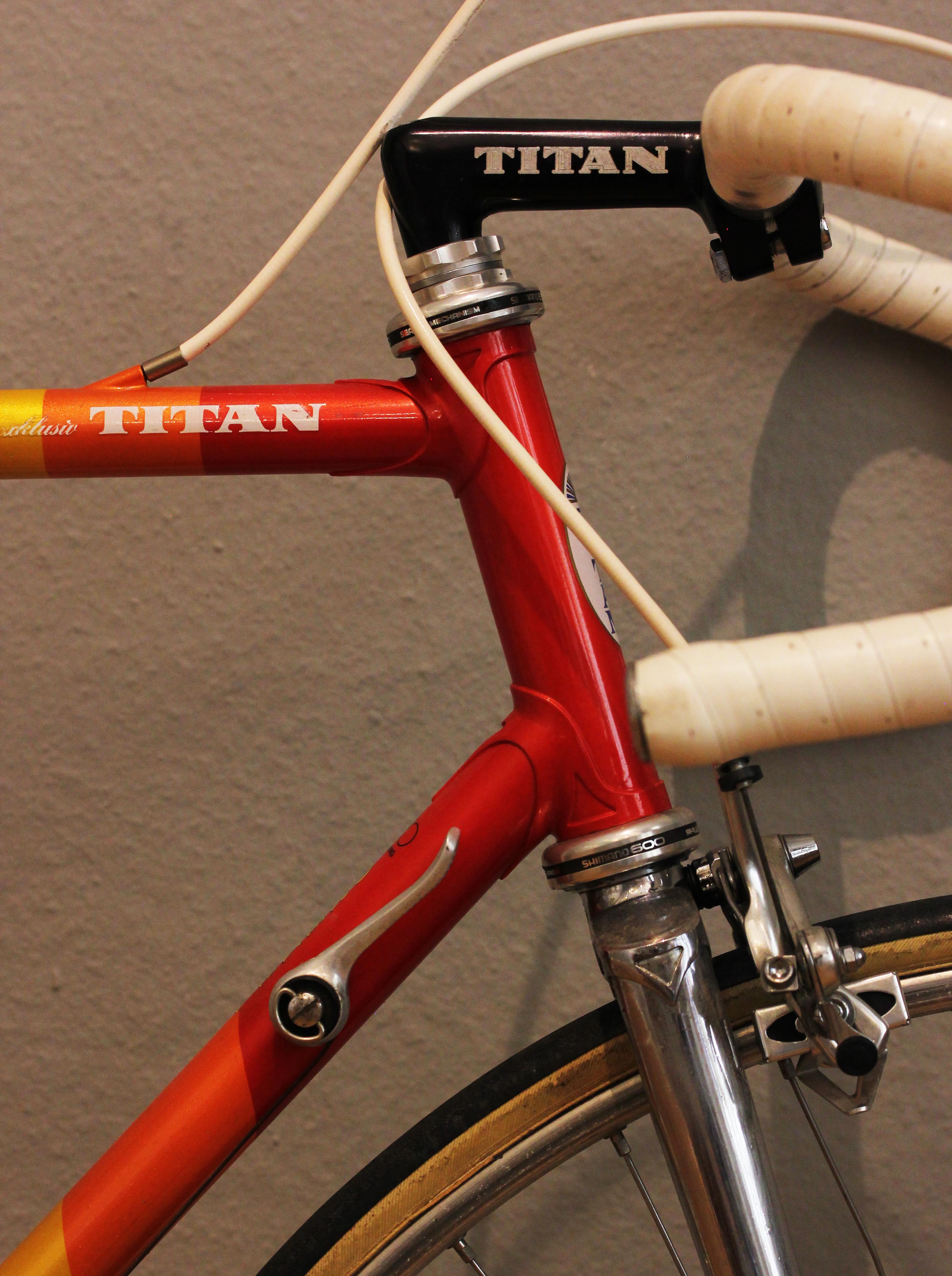 Vintage racing bike TITAN from the 80 ies