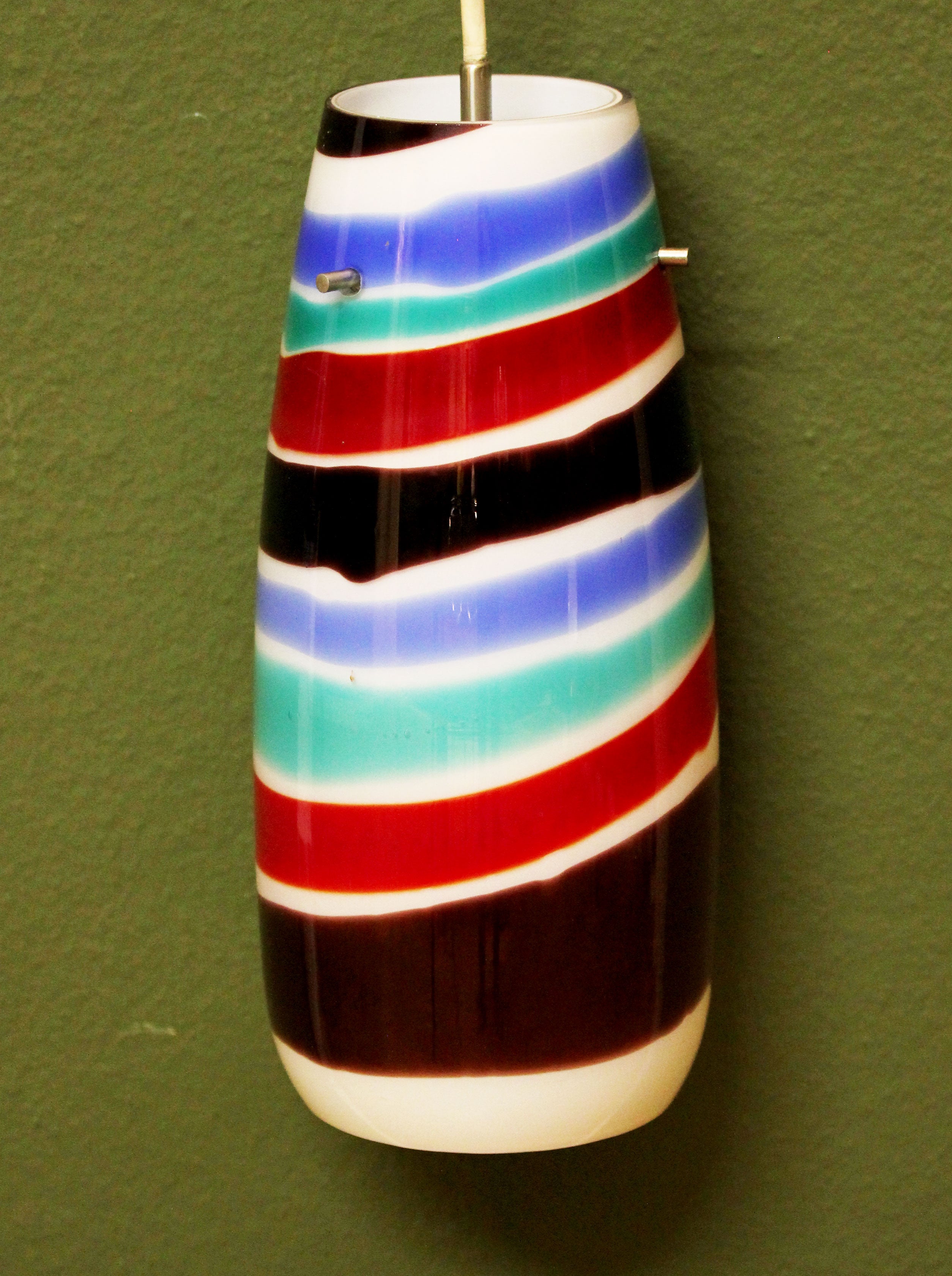 Vintage colorful VENINI ceiling lamp
