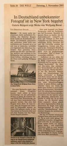In Deutschland unbekannter Fotograf ist in New York begehrt