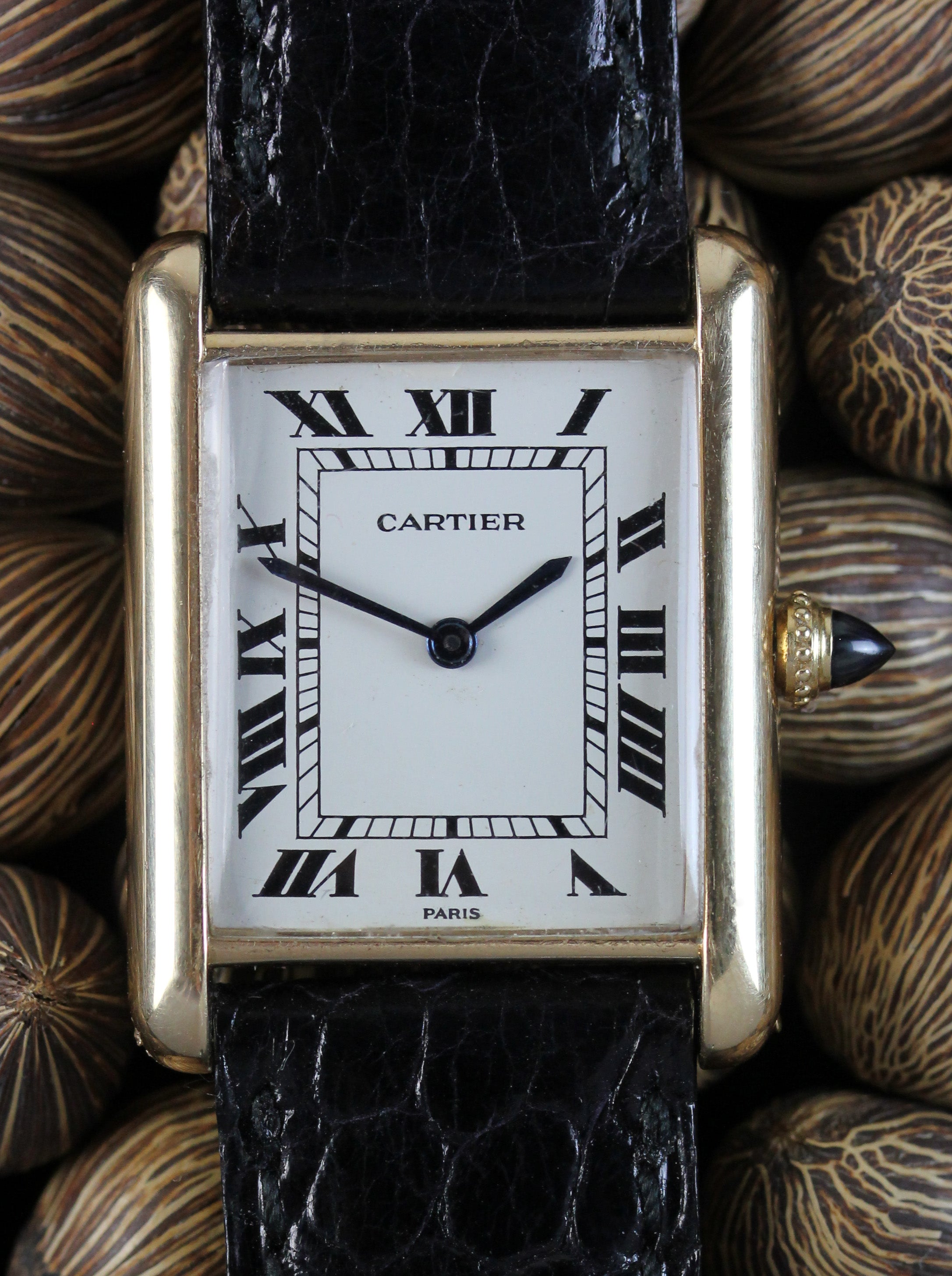 Fine CARTIER "Tank", ref. 78086 in gold from the 80' ies