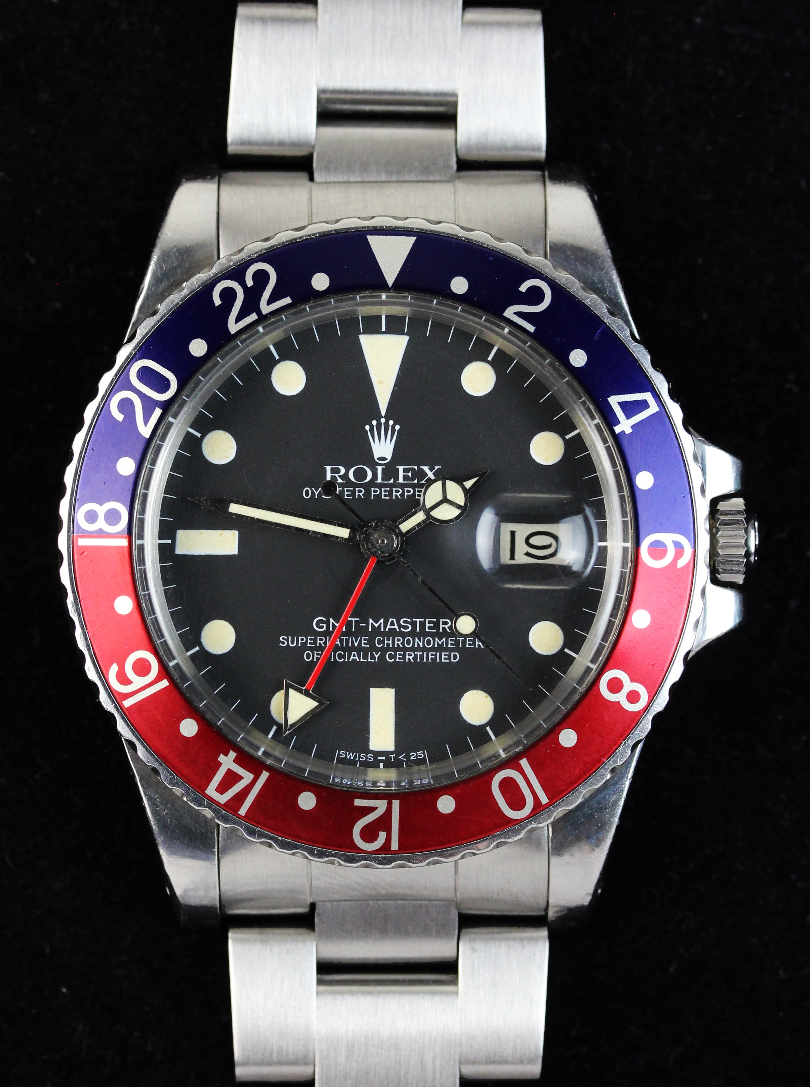 ROLEX GMT "Pepsi", ref. 16750 from 1980