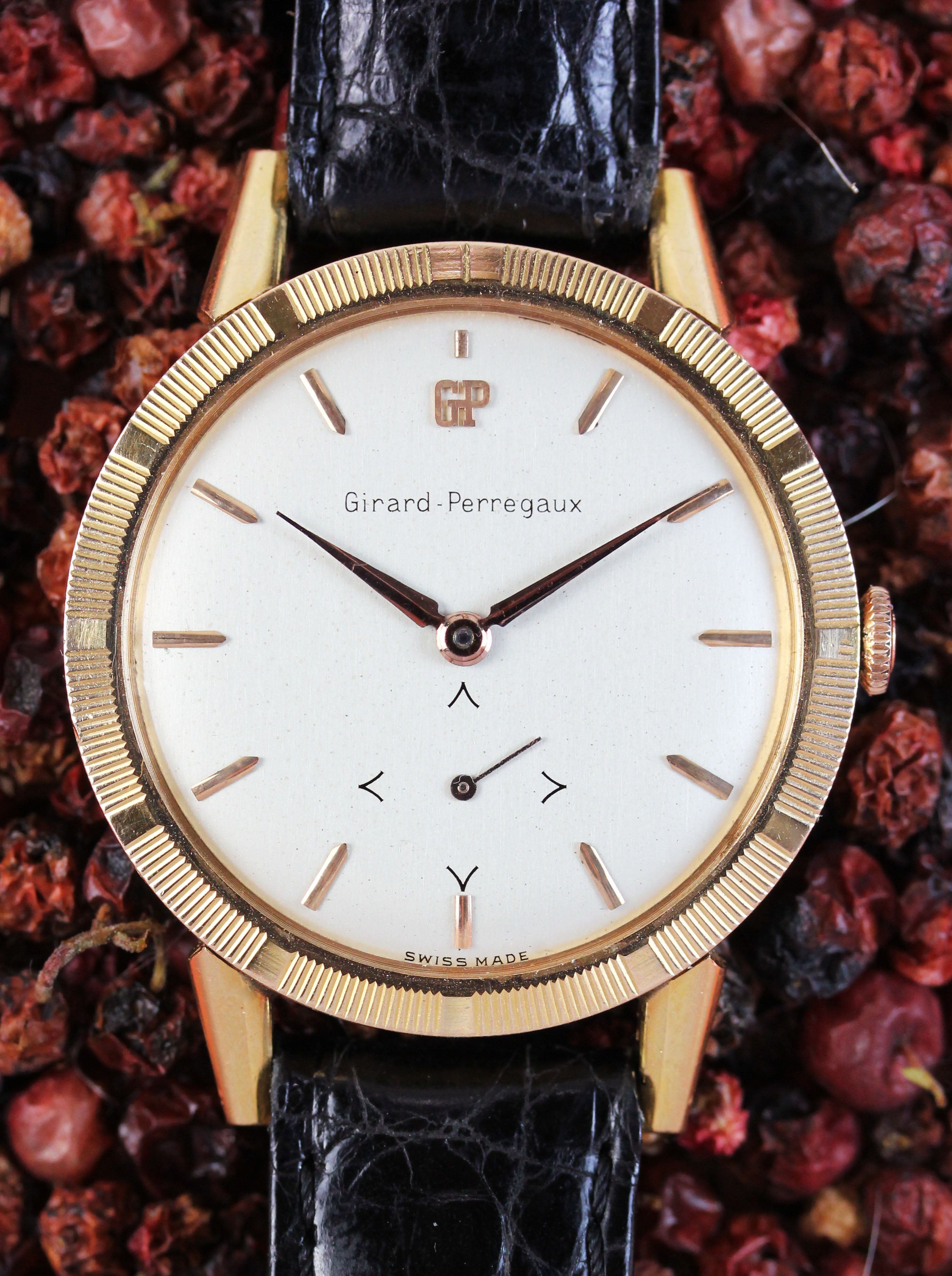 Fine pink gold GIRARD PERREGAUX