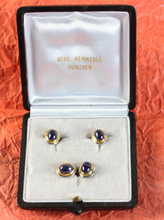 Fine set of four high quality studs made by HEMMERLE