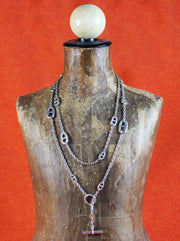 HERMÈS silver bracelet "Farandole"