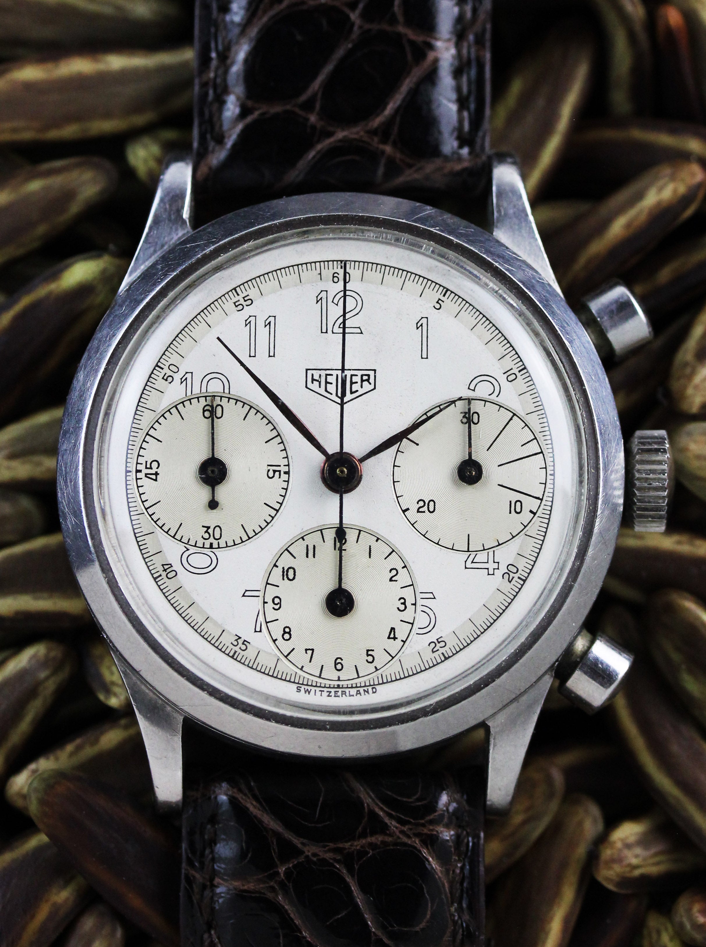 Jumbo HEUER chronograph from the 60 ies