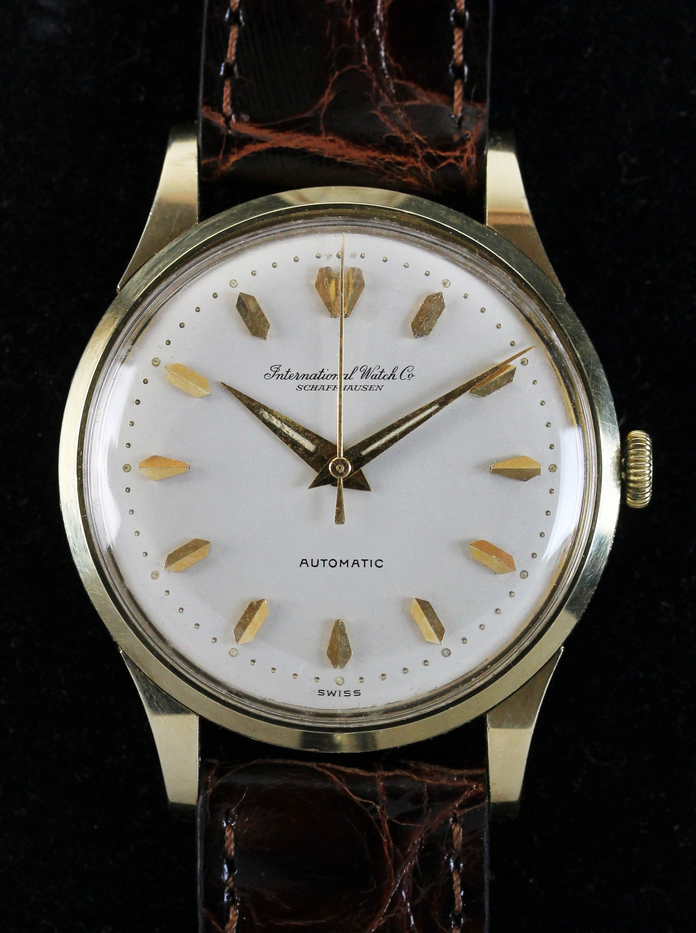 Gold IWC automatic from 1953