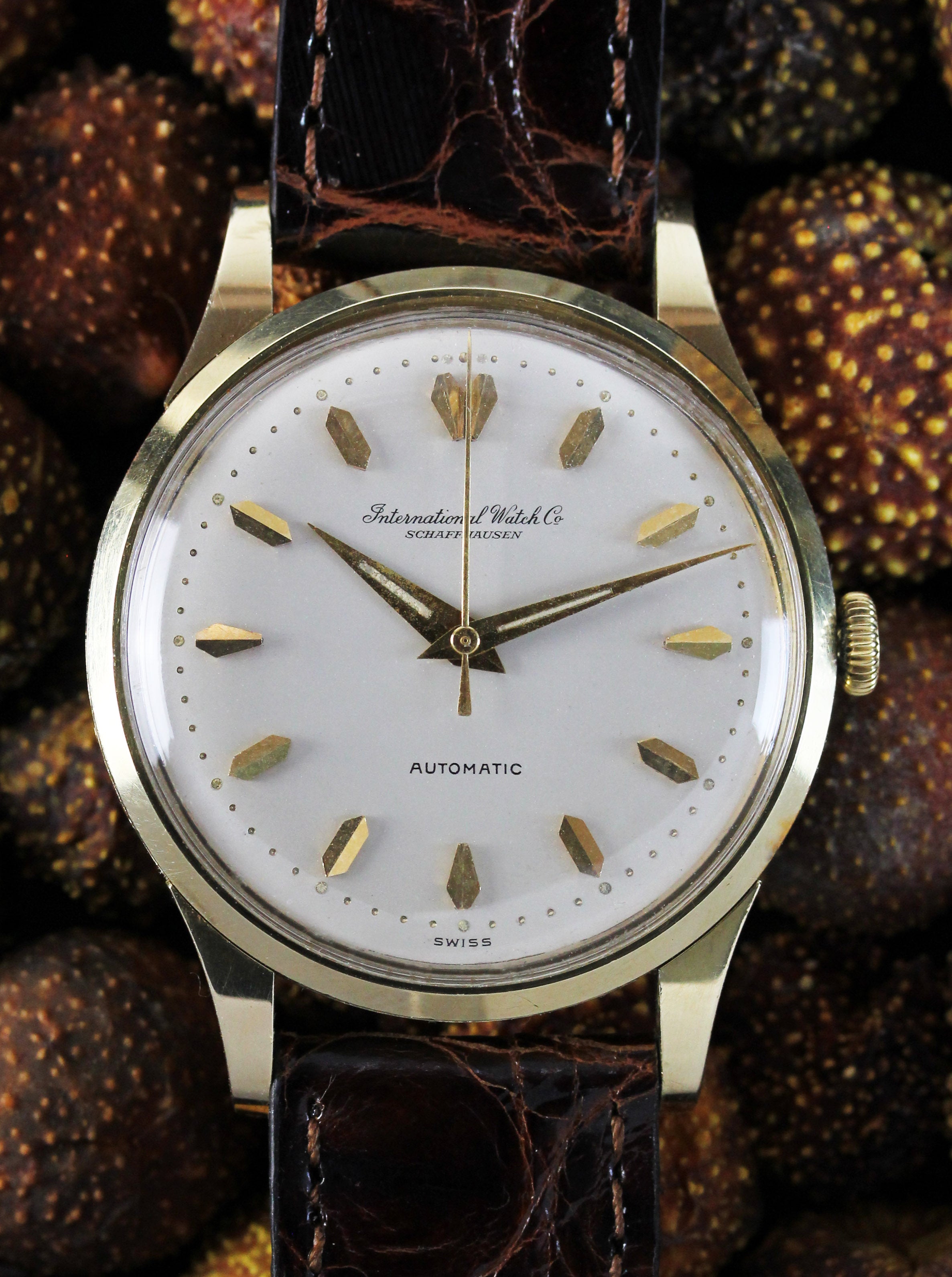 Gold IWC automatic from 1953