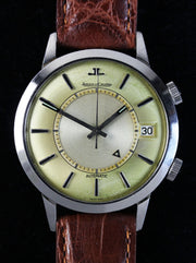 Rare unpolished JLC "Memovox" from 1957
