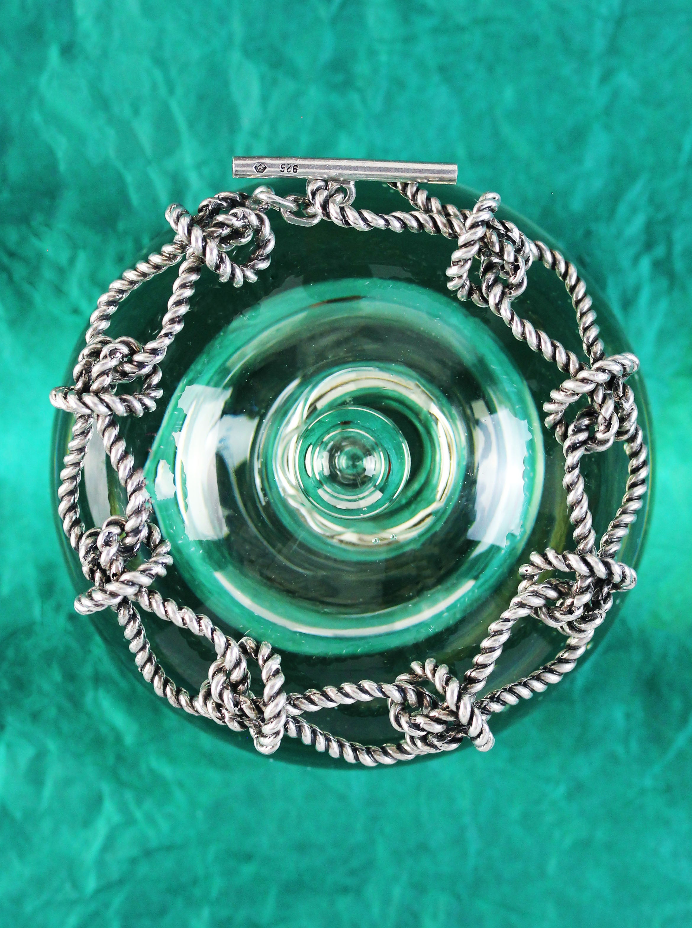 Rare silver bracelet made by the FABERGÉ jeweler Victor Mayer