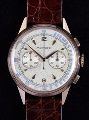 Vintage rose gold MOVADO chronograph