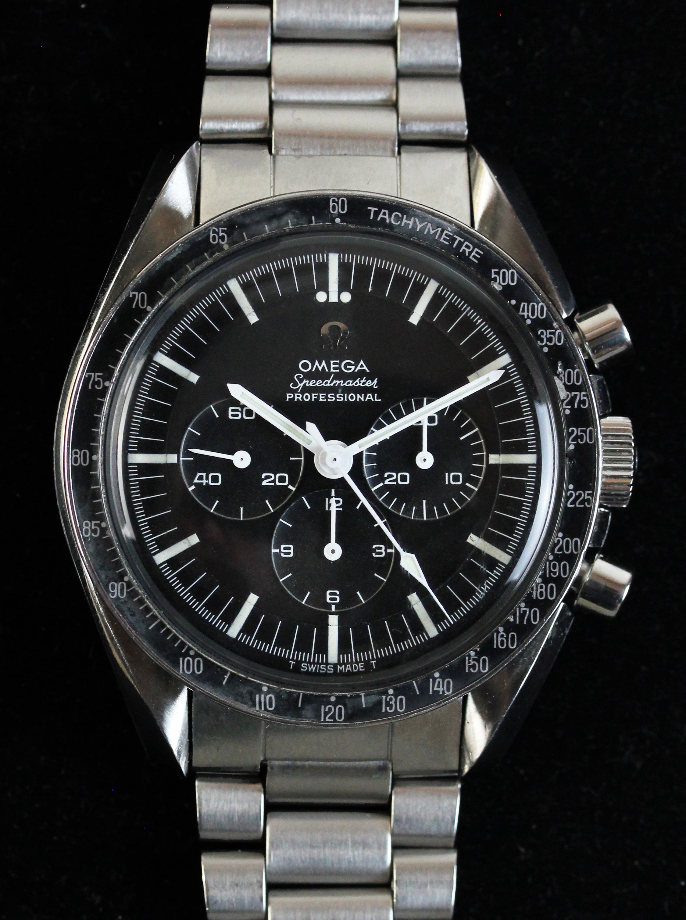 Pre moon OMEGA Speedmaster, ref. 145.012, from 1967