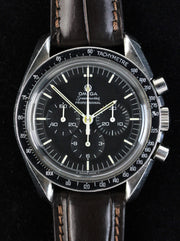 Rare OMEGA Speedmaster, ref. 145.022-69, with "straight writing" on the back