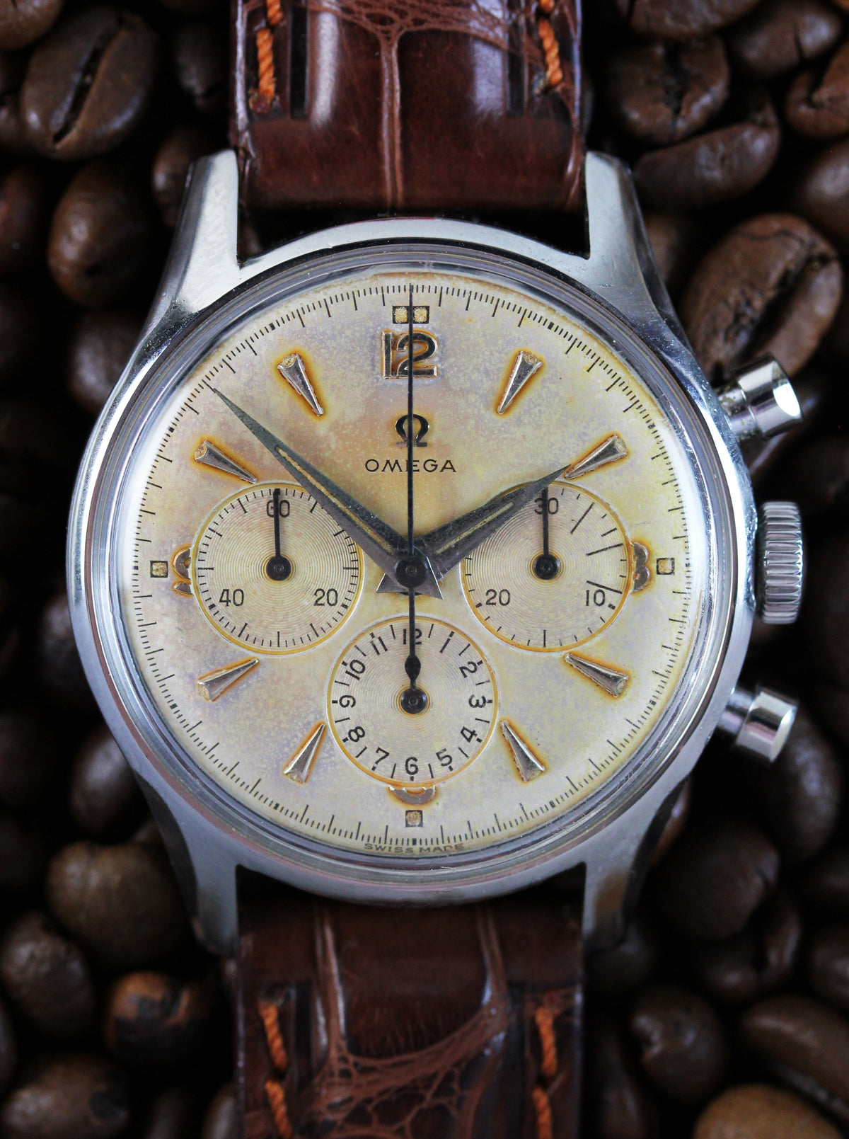 Vintage OMEGA chronograph, ref. 2451, from 1956