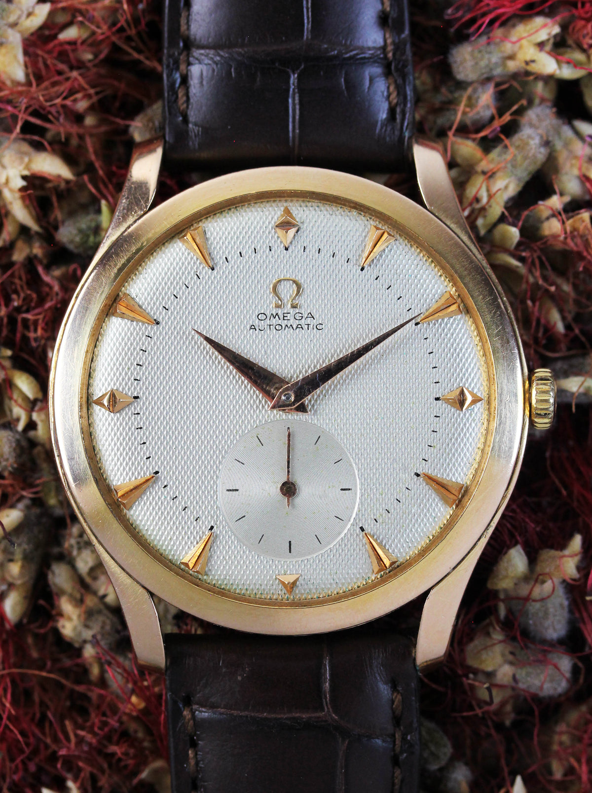 Rose gold OMEGA automatic from 1952