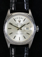 A fine white gold ROLEX Day-Date, ref. 1803, from 1969