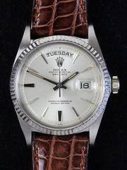 Fine ROLEX Day-Date, ref. 1803 from 1967 in white gold