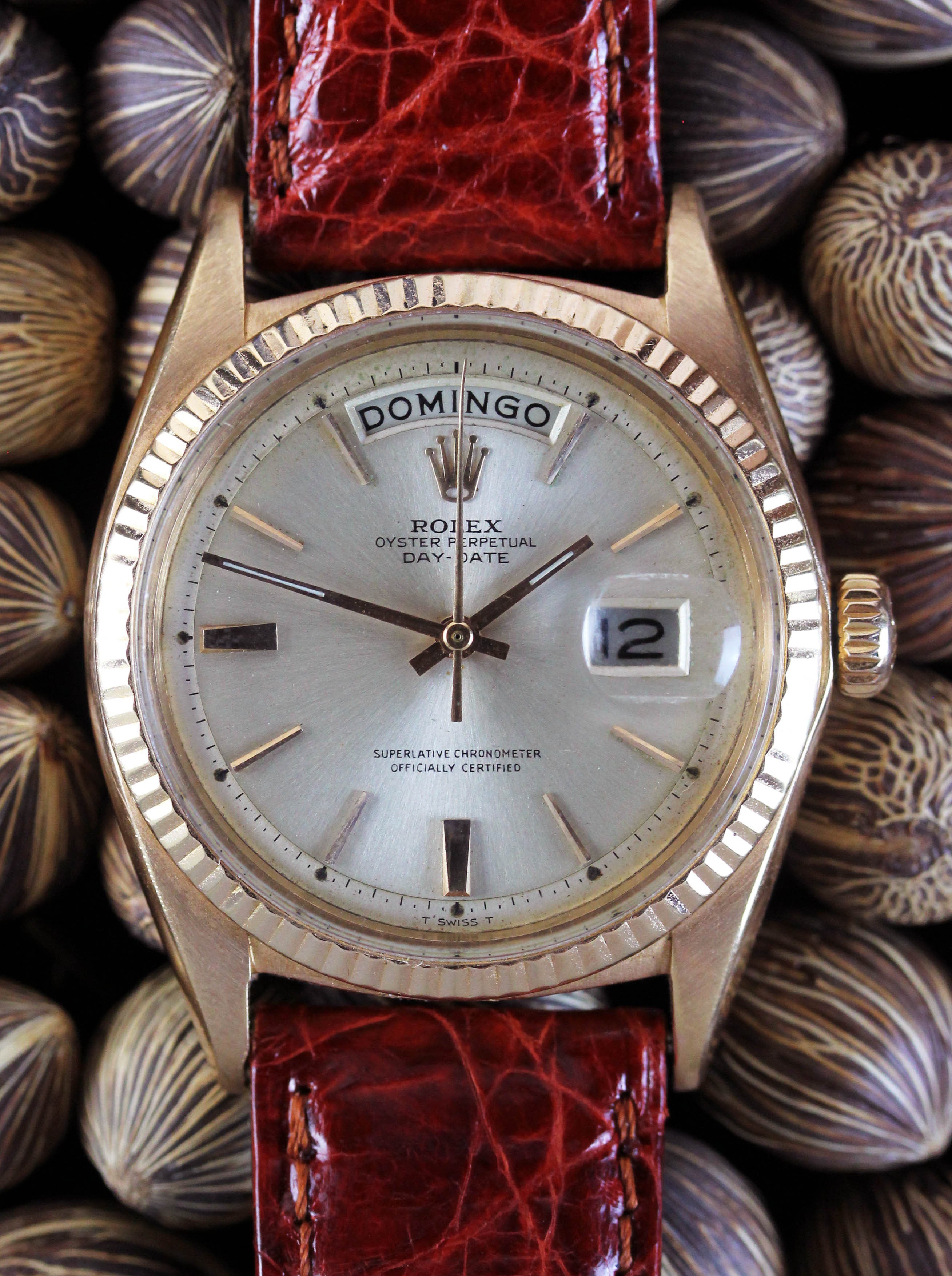 Rose gold ROLEX Day-Date ref. 1803 from 1965