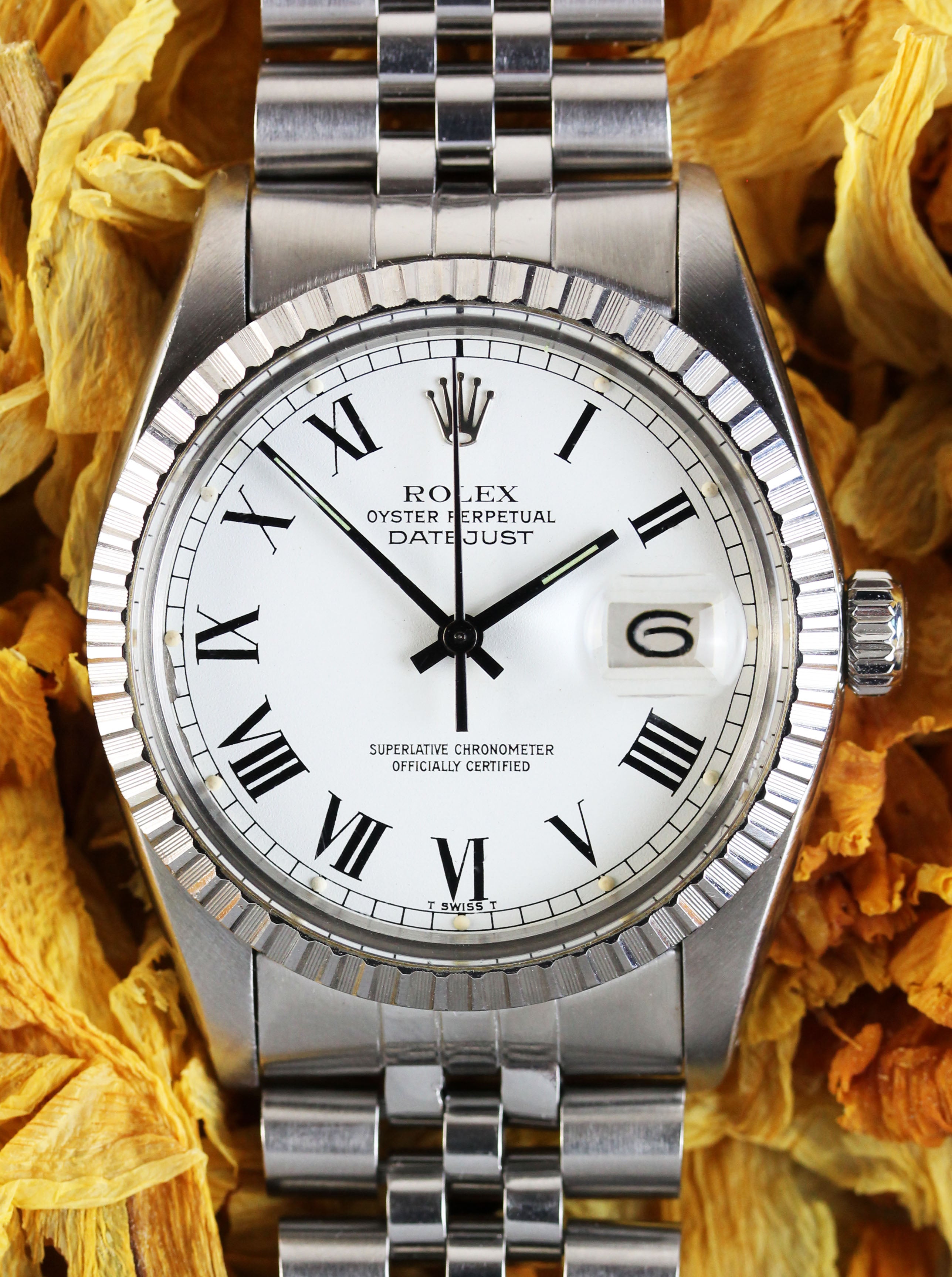 Stainless steel ROLEX Datejust from 1978