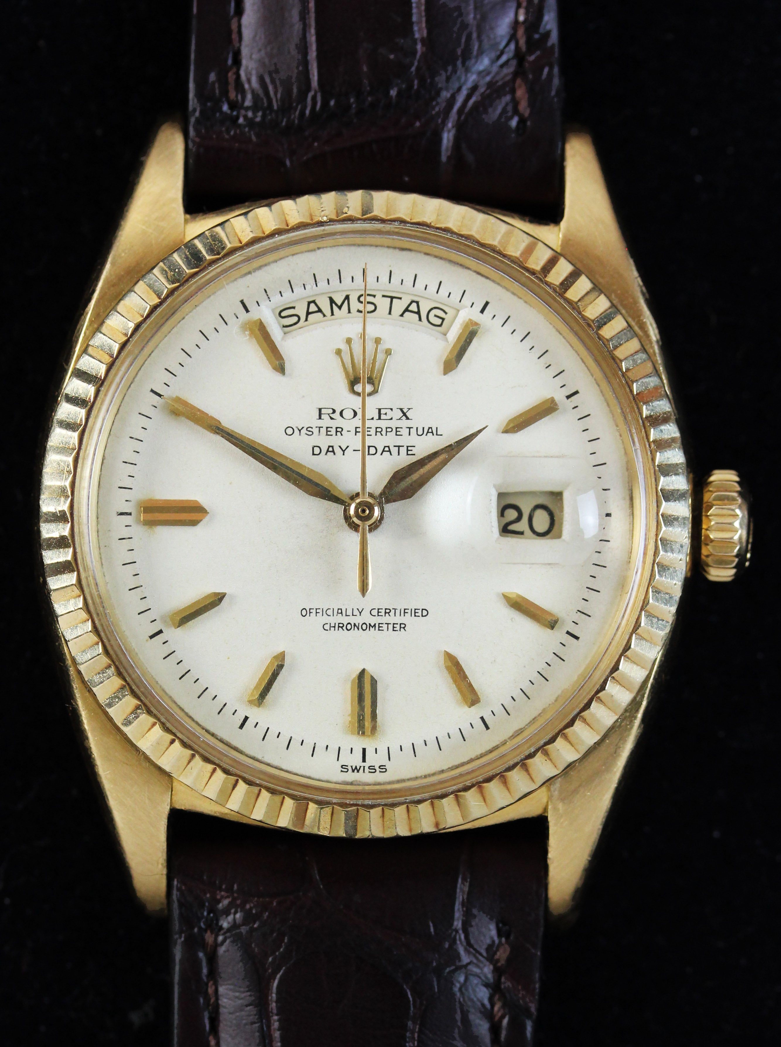 Early vintage ROLEX Day-Date reference 6611 from 1956