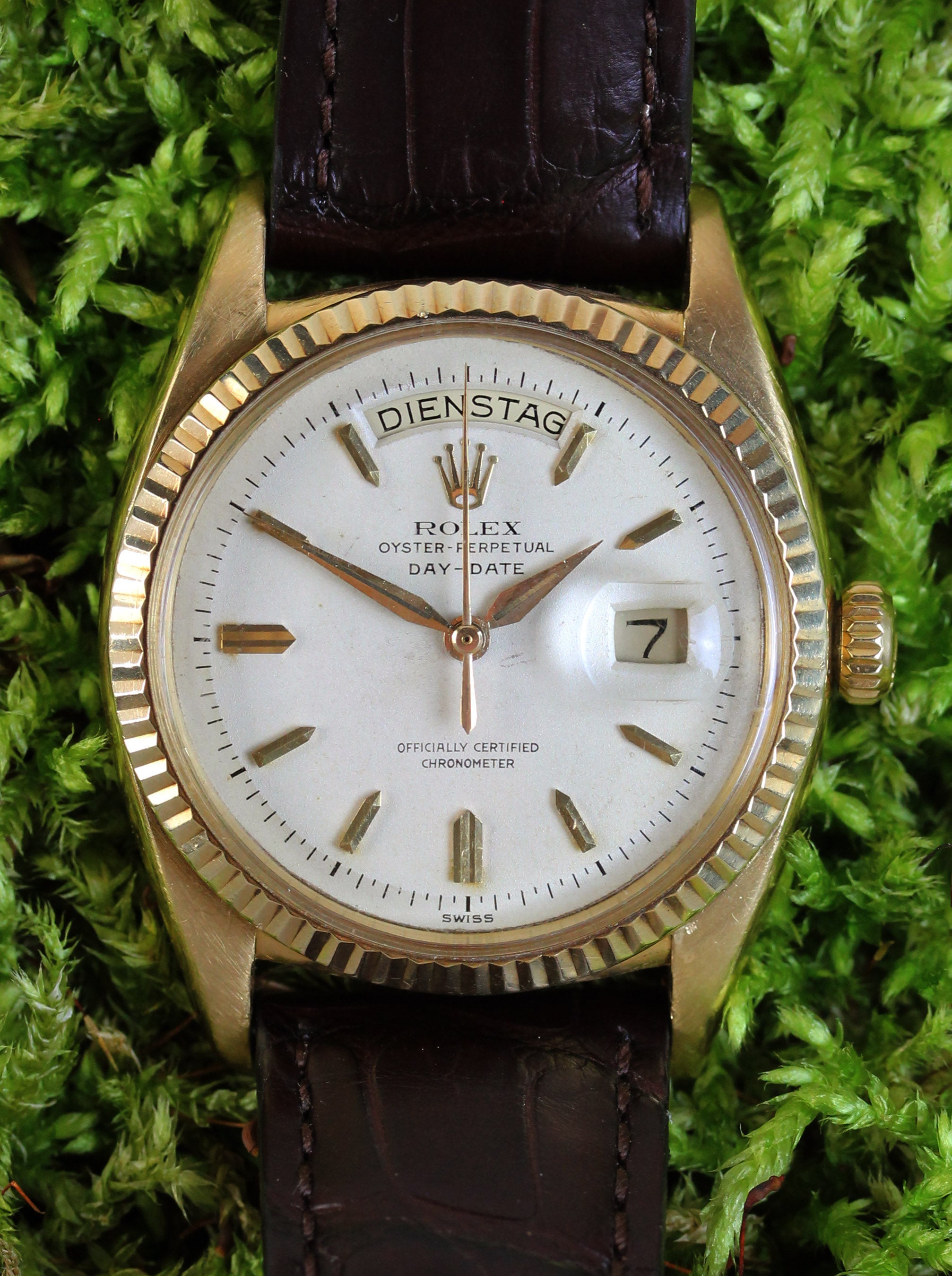 Early vintage ROLEX Day-Date reference 6611 from 1956
