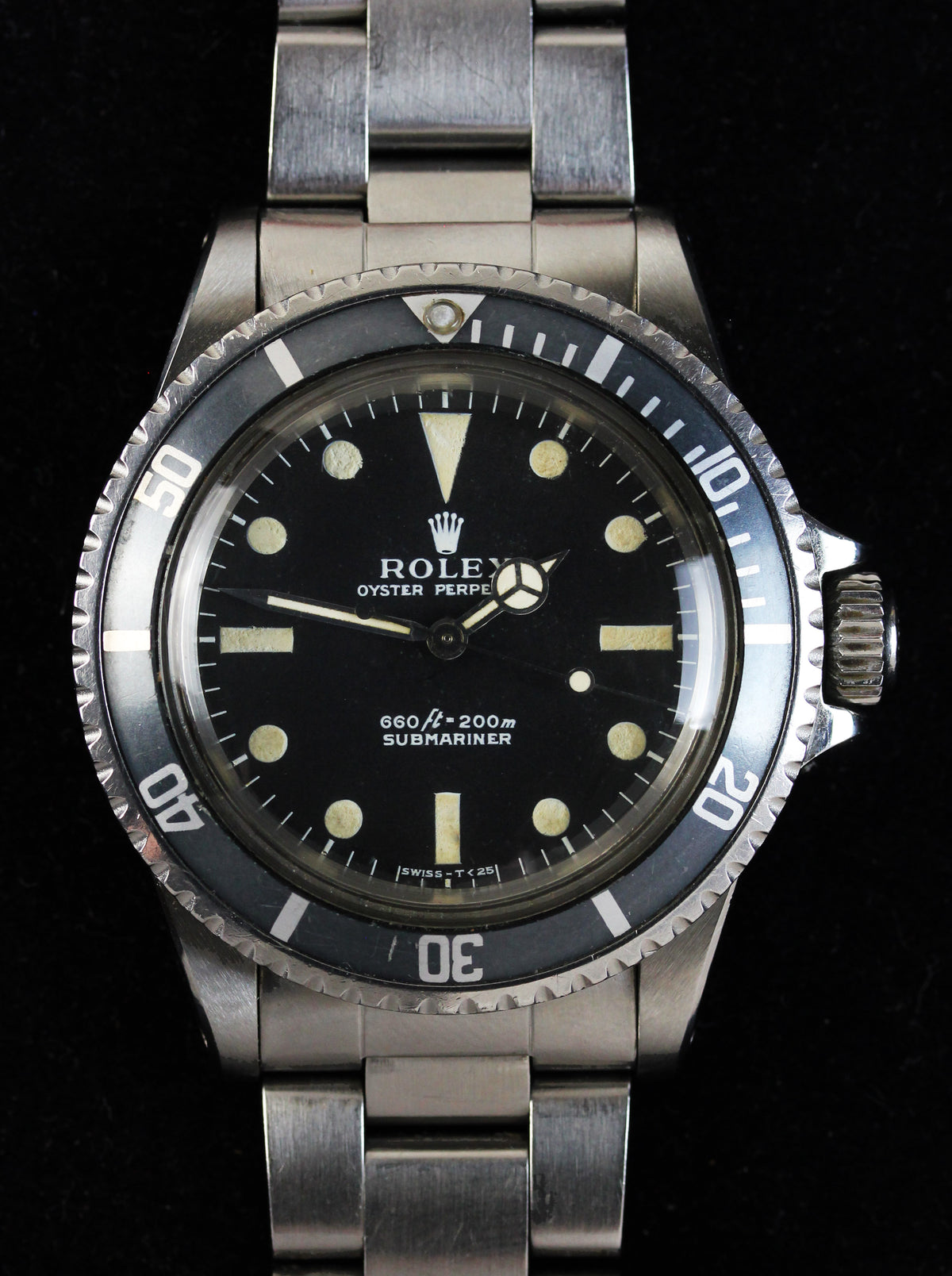 ROLEX Submariner, ref. 5513, from 1971 with a faded bezel