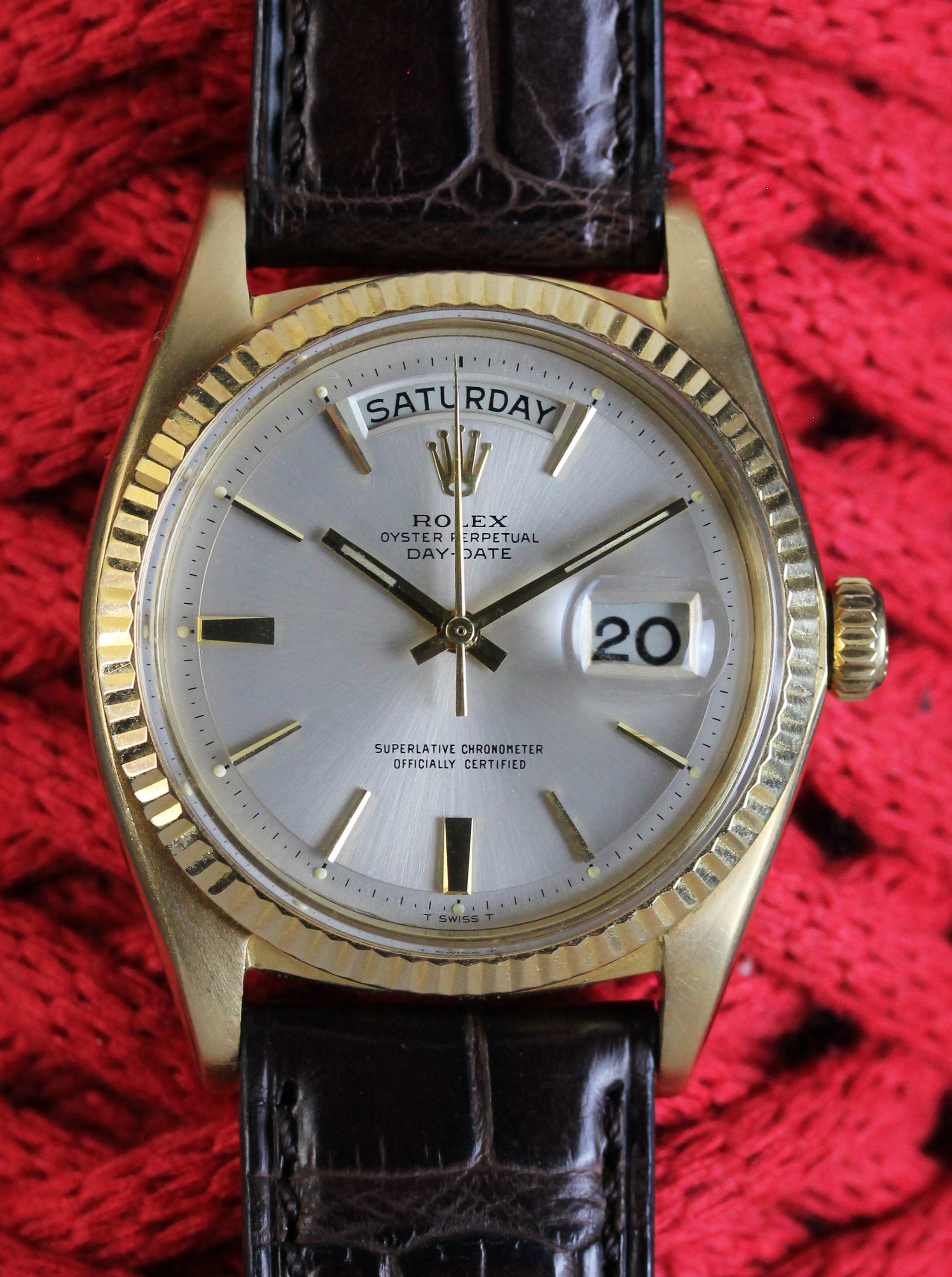 Attractive ROLEX Day-Date, ref. 1803, from 1968