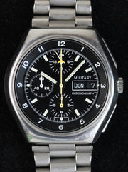 Bundeswehr military chronograph made by TUTIMA