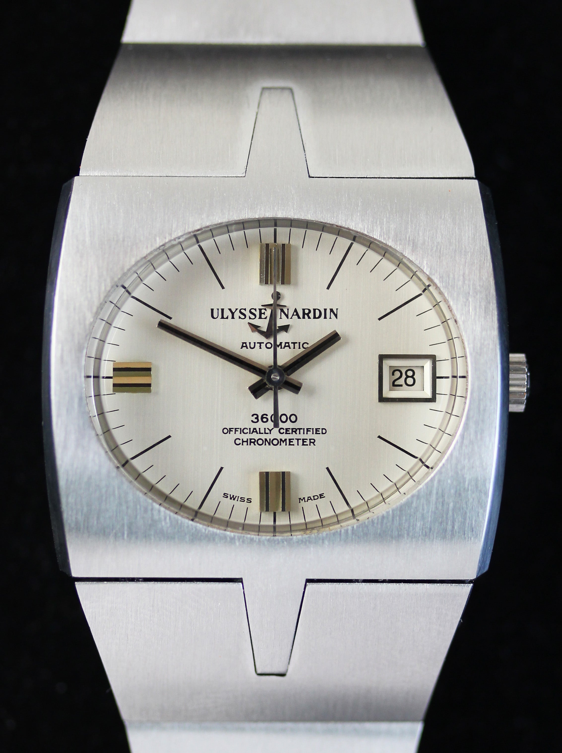ULYSSE NARDIN automatic chronometer, ref. A7650, from the 70 ies
